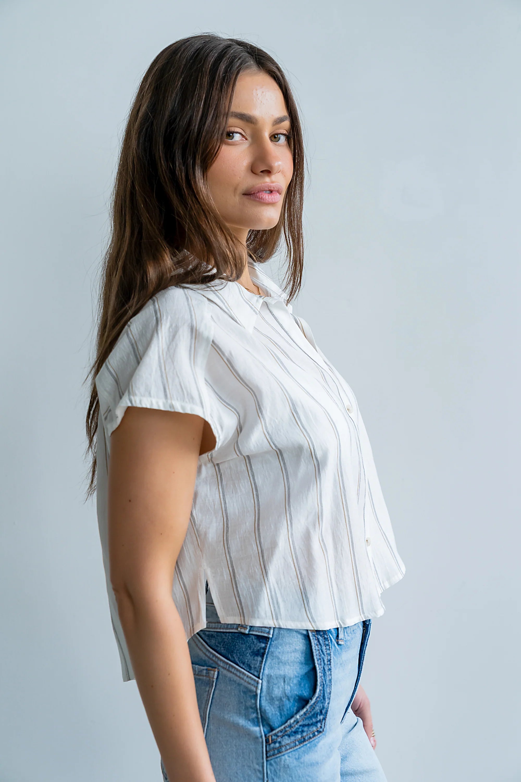 Londy Oversized Button Up