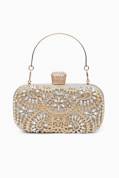 Luxurious Flower Clutch Bag
