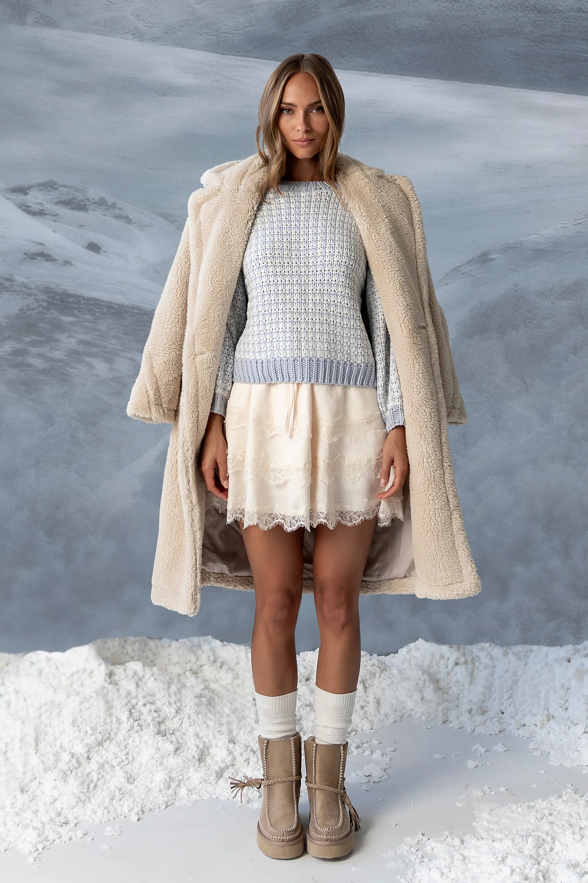 Conner Two Toned Sweater FINAL SALE