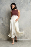 Serafina Maxi Dress in Marsala