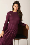 HIGH STANDARDS SWEATER MIDI DRESS FINAL SALE