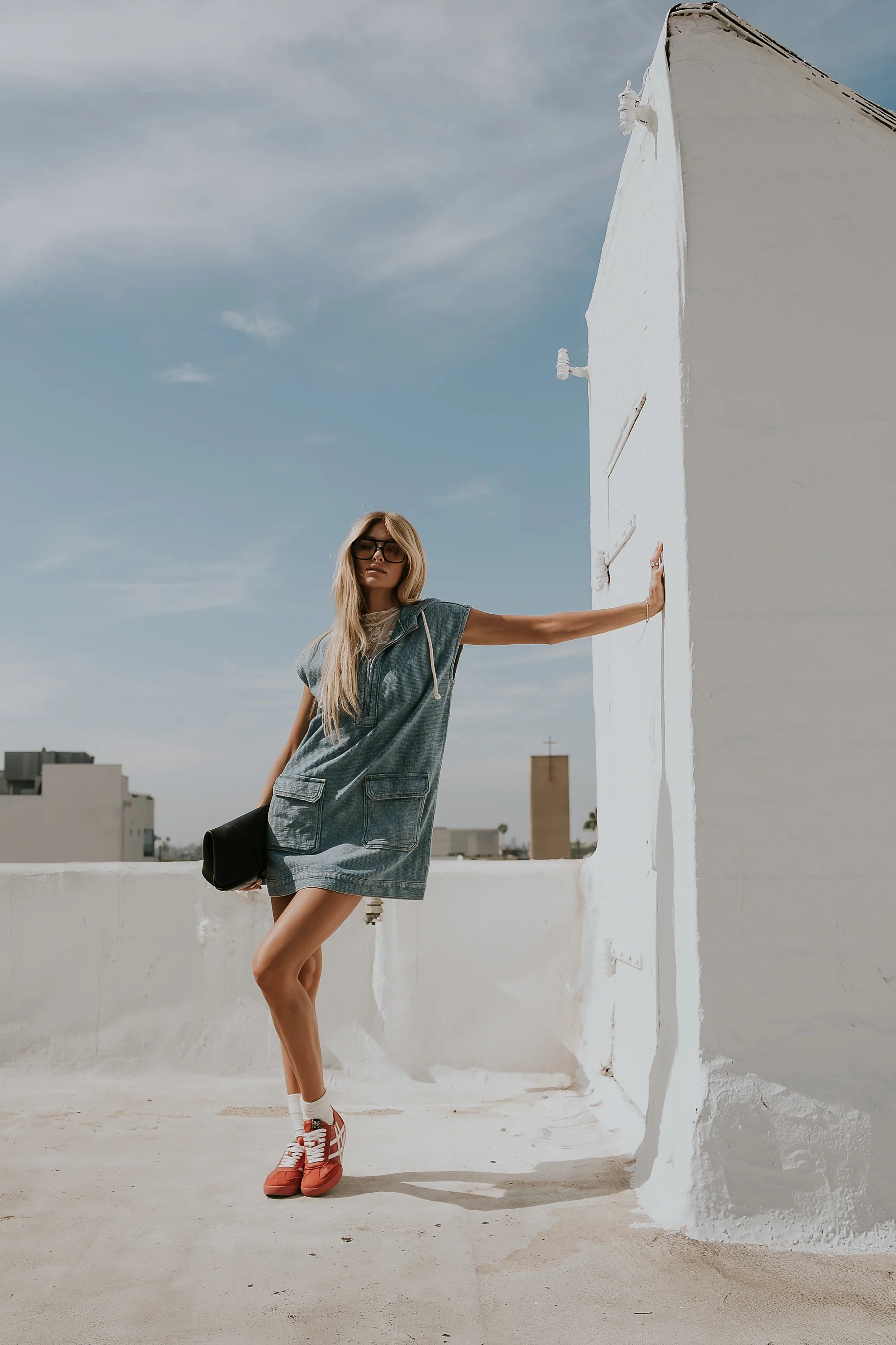 Posie Denim Mini Dress