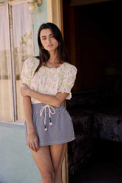 Karrie Floral Blouse FINAL SALE