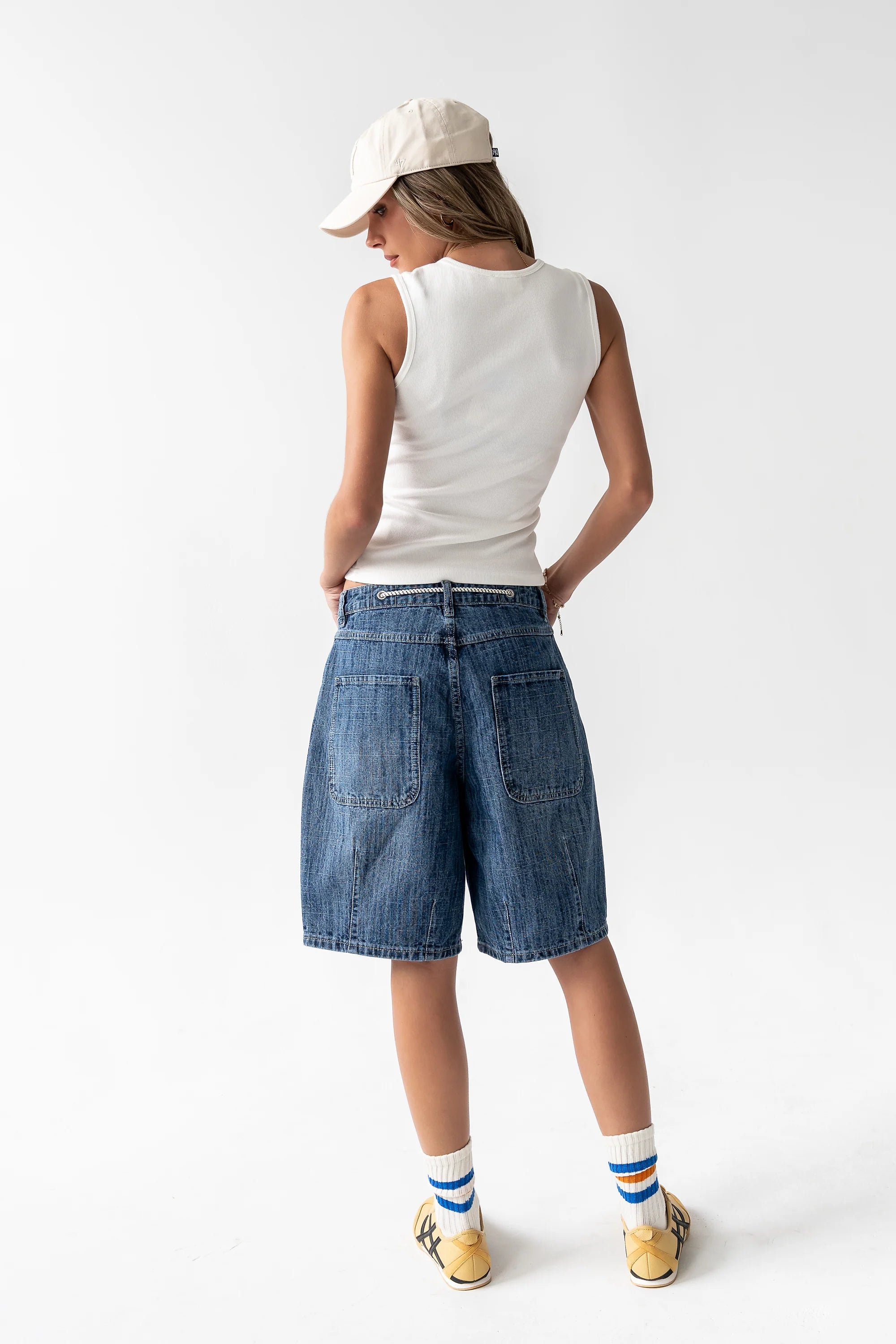 Ashley Barrel Bermuda Shorts