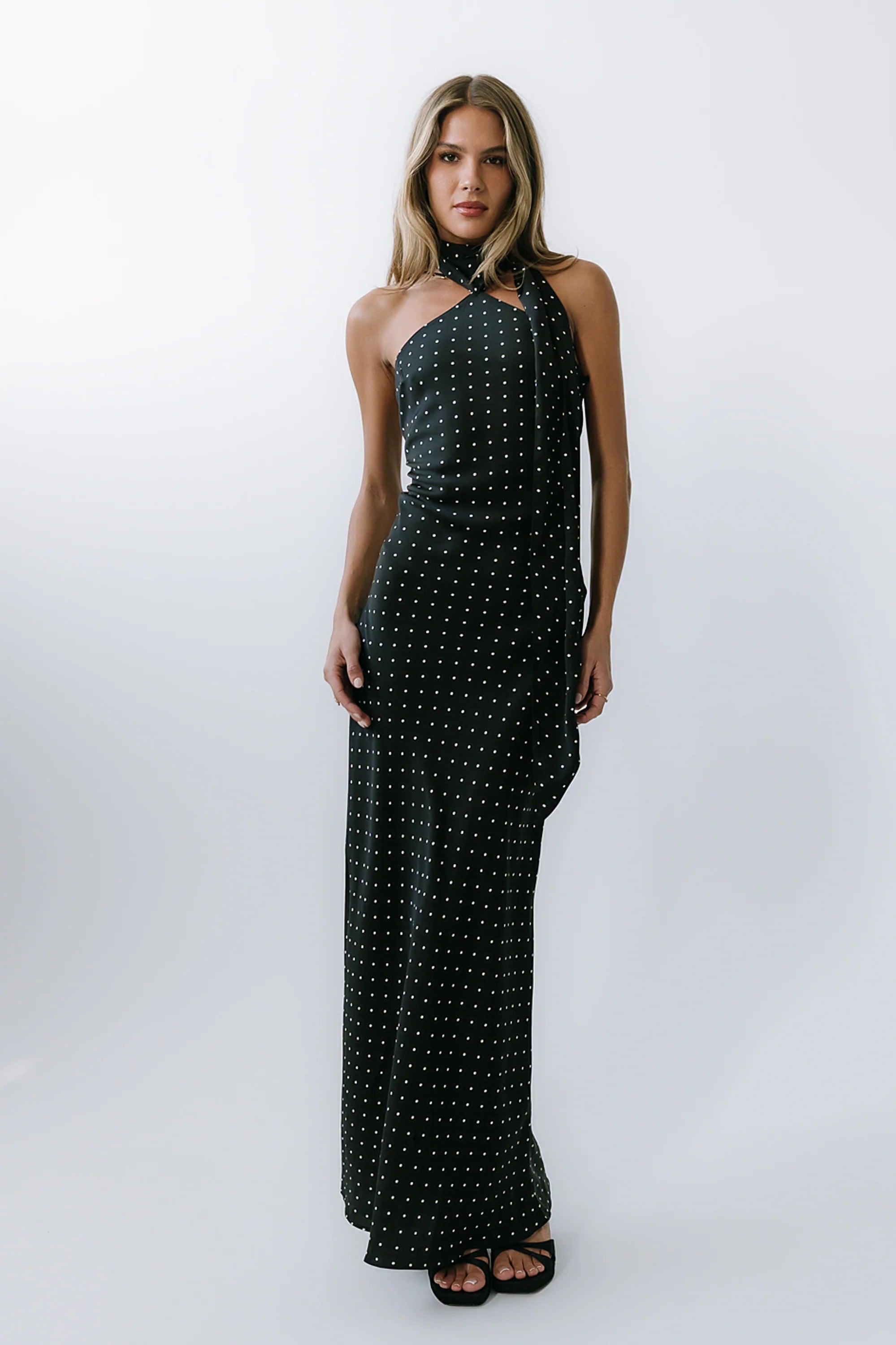 Max Polka Dot Maxi Dress