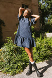 Zaida Bow Baby Doll Dress FINAL SALE