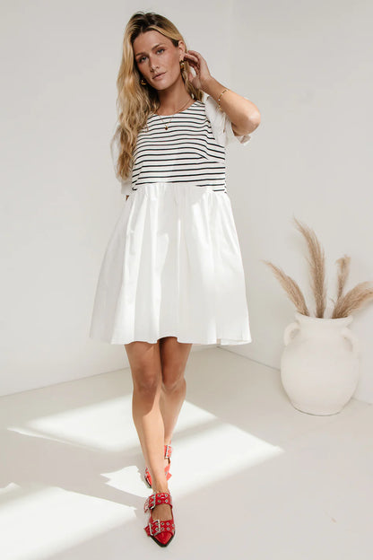 Virginia Puff Sleeve Mini Dress FINAL SALE