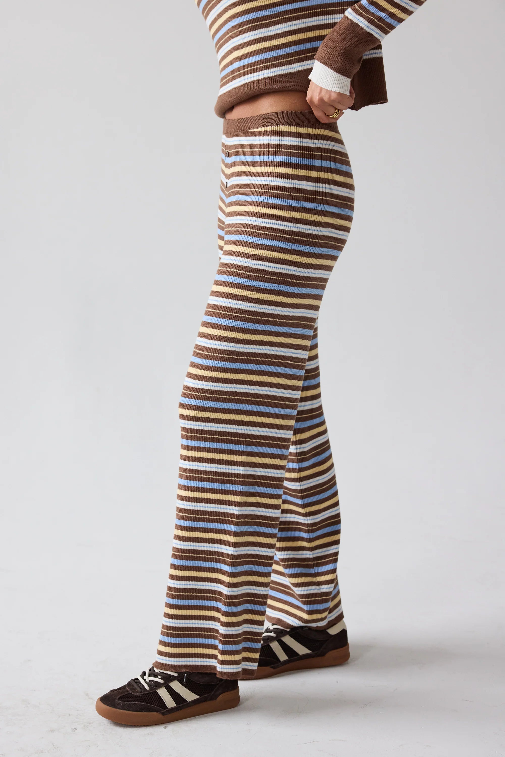 Nancy Striped Flare Pants FINAL SALE