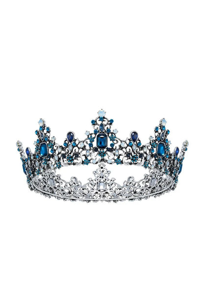 Baroque Colorful Crystal Crown