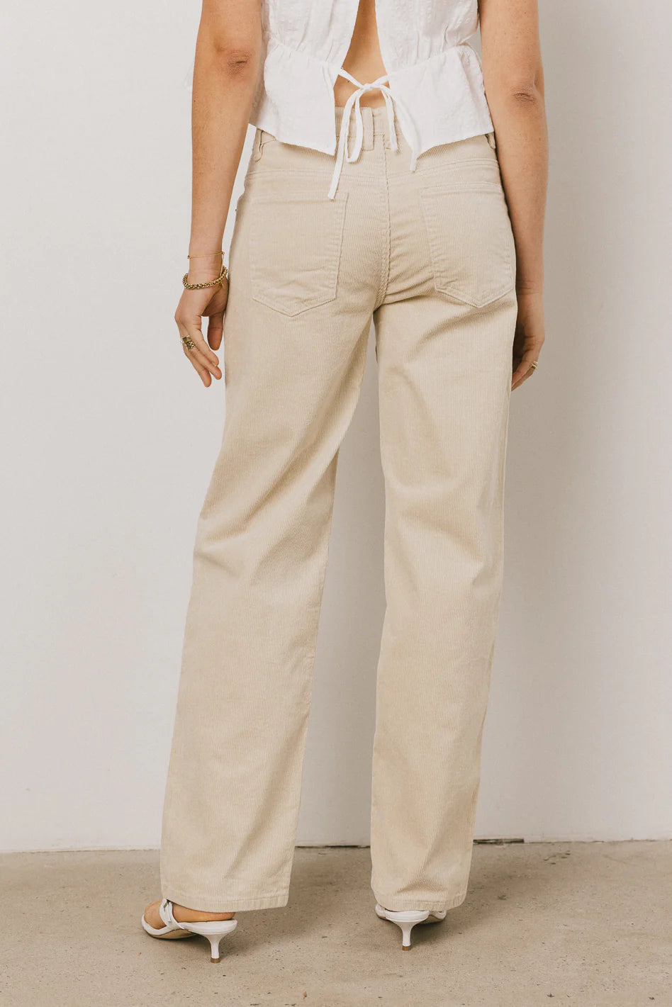 Kaya Corduroy Straight Leg Pants FINAL SALE