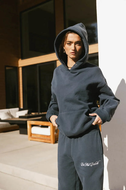 Do Not Disturb Sweatshirt in Navy FINAL SALE
