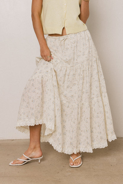 Eileen Floral Maxi Skirt FINAL SALE