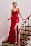 Svetlana Gown Beaded Illusion Corset Dress