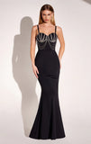 ROXY EMBELLISHED MAXI DRESS