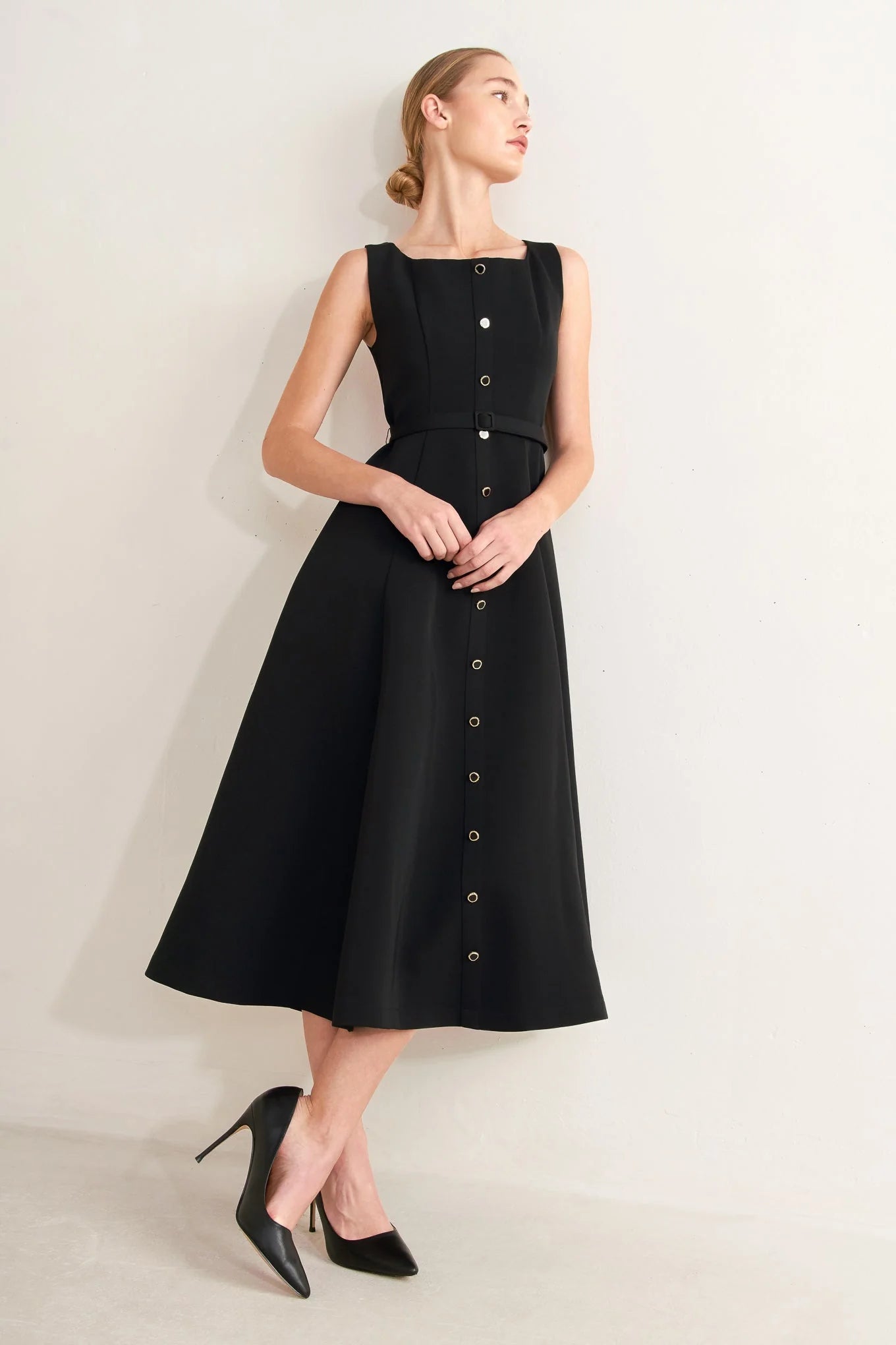 PARIS AFTER DARK MIDI DRESS FINAL SALE