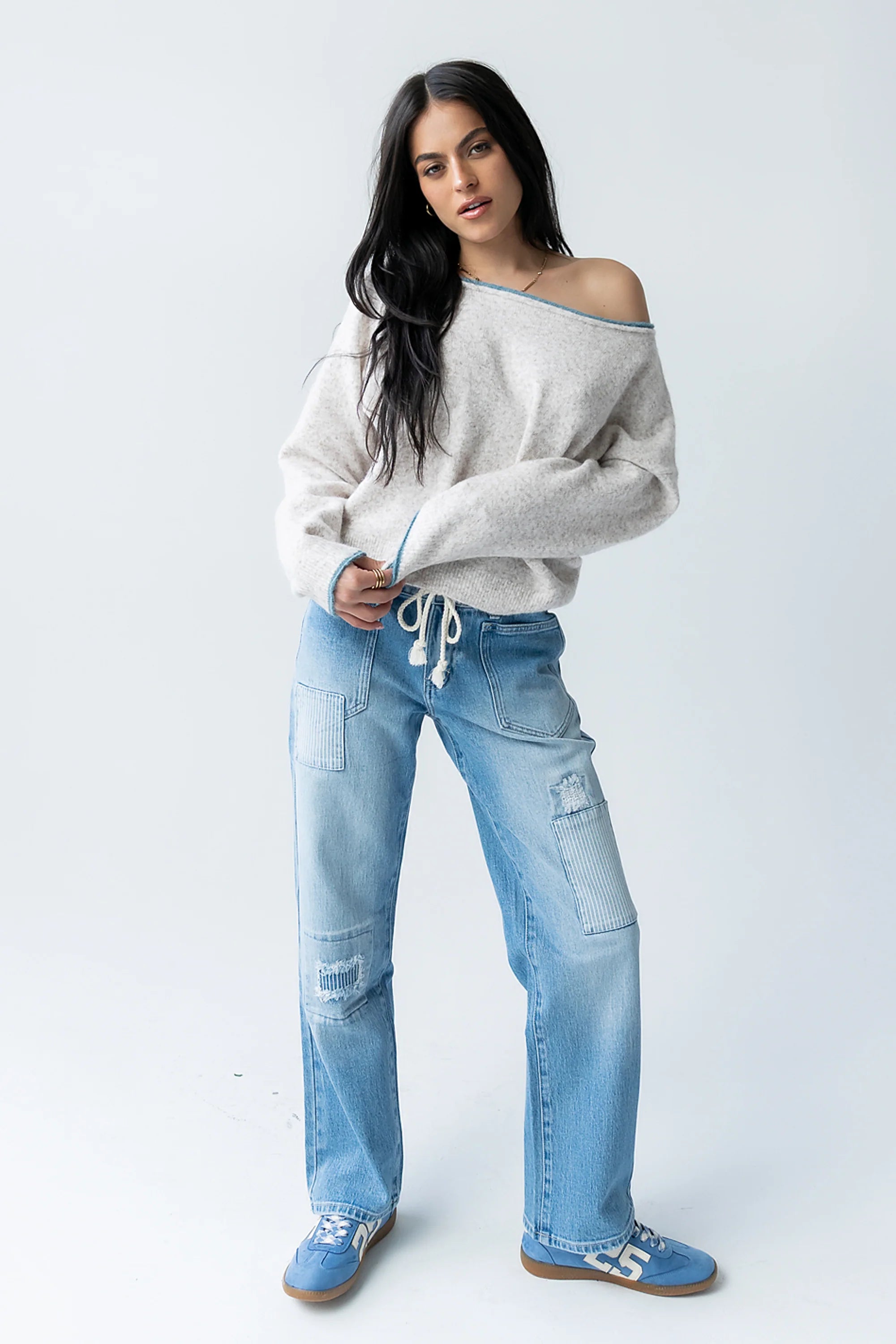 Marty Patchwork Jeans