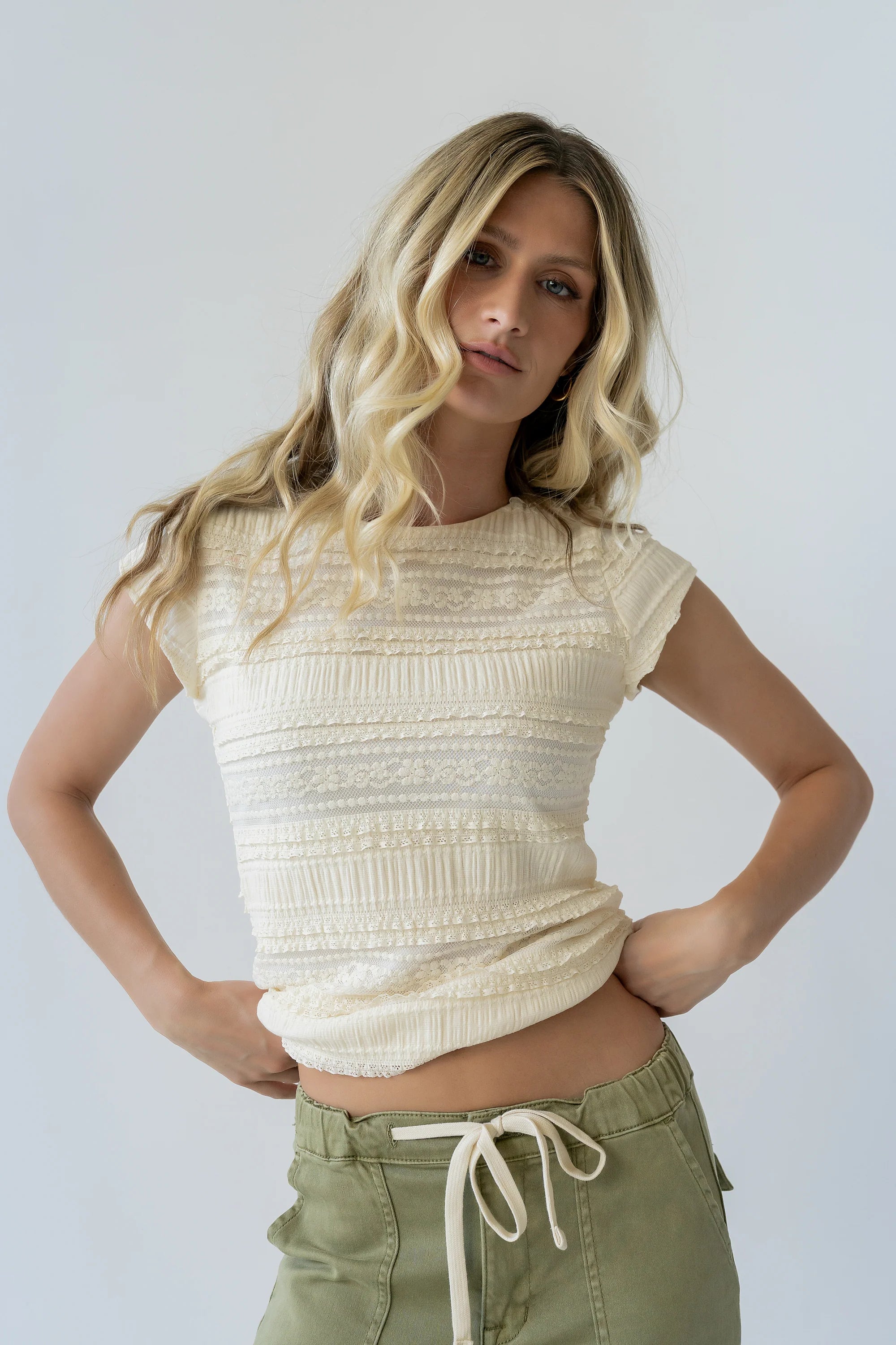 Markus Lace Top