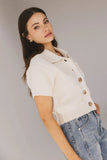 Hayes Knit Cardigan in Cream FINAL SALE