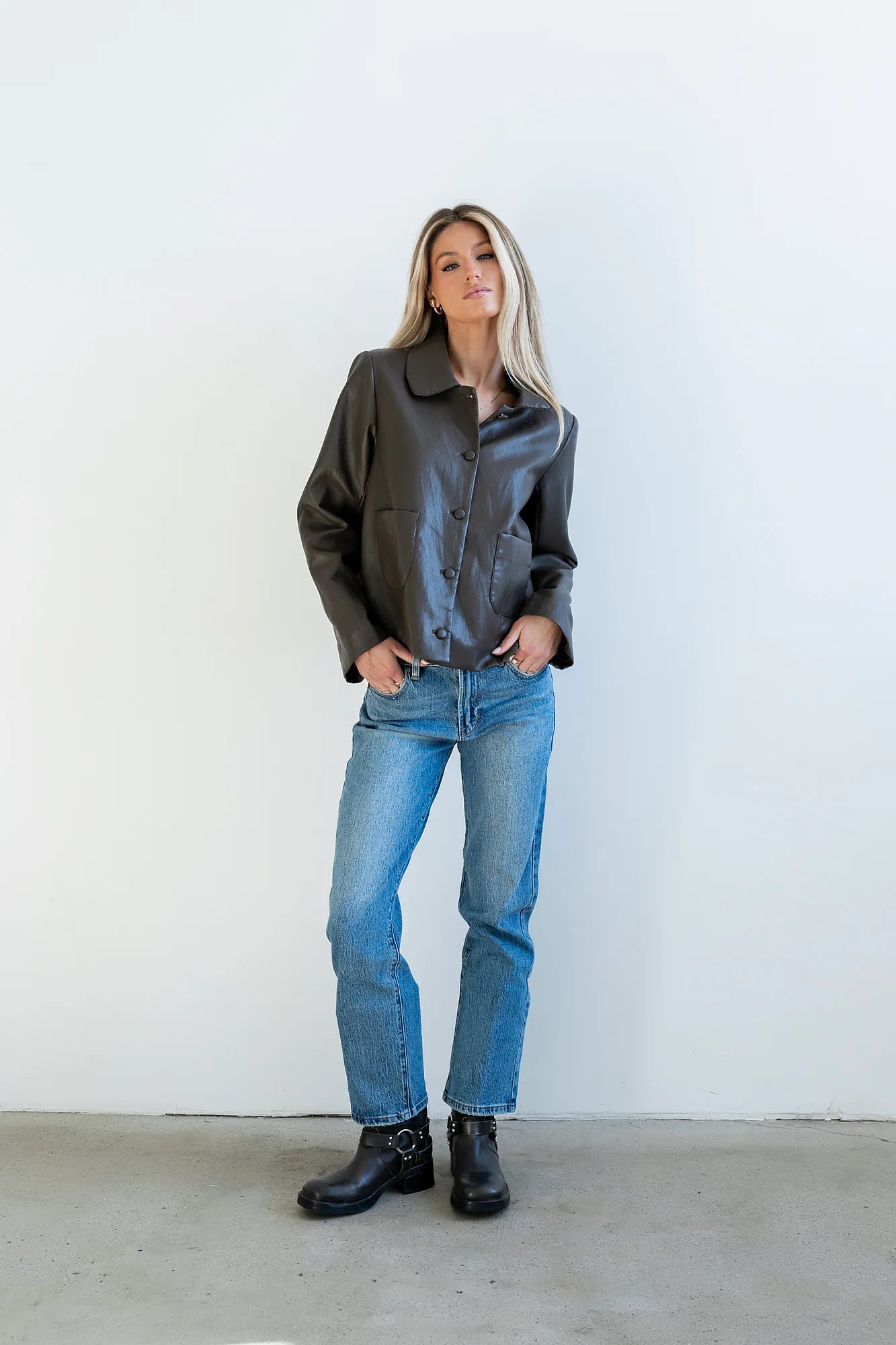 Ethan Vegan Leather Jacket