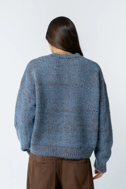 Russel Oversized Sweater in Brown