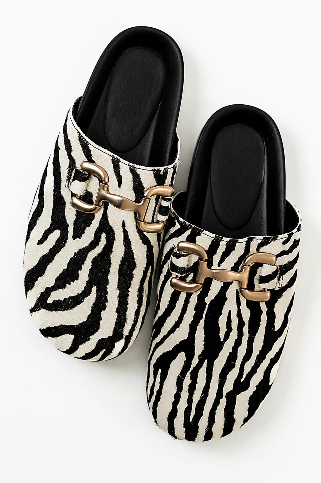 Azalea Clogs in Zebra FINAL SALE
