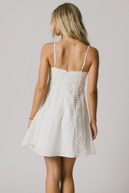 Valarie Embroidered Mini Dress FINAL SALE