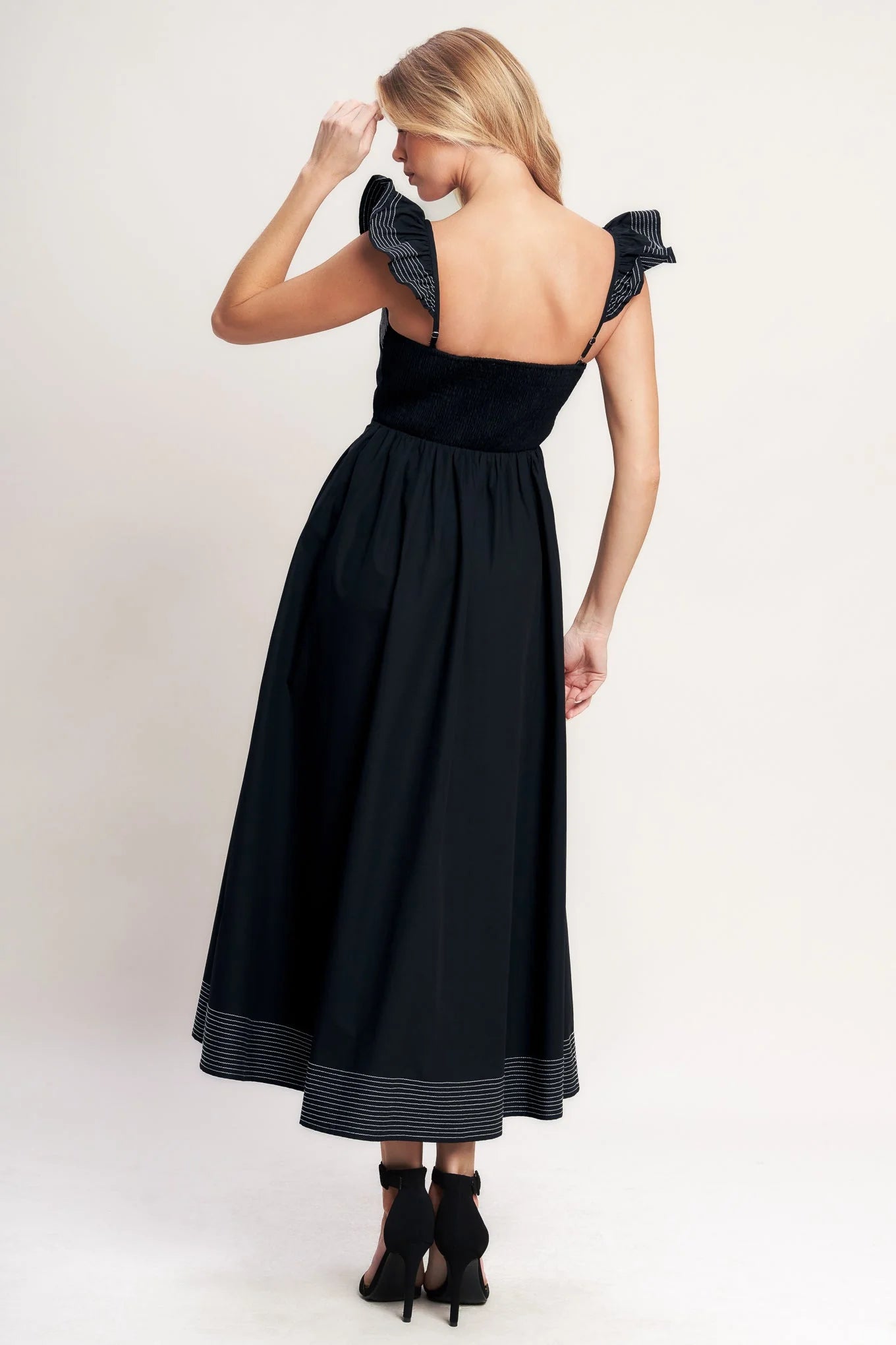 BEAUTIFULLY UNEXPECTED MIDI DRESS