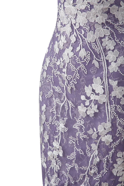Sheath Short Spaghetti Straps Lace Homecoming Dress