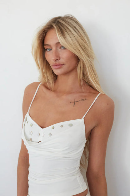 Maritza Embellished Tank Top