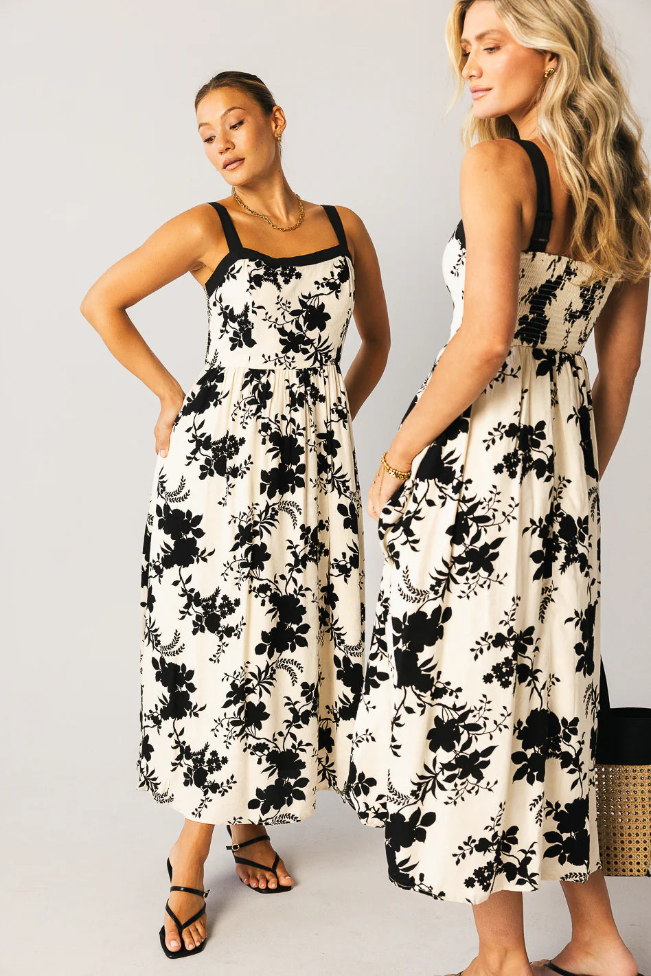 Zora Floral Midi Dress FINAL SALE