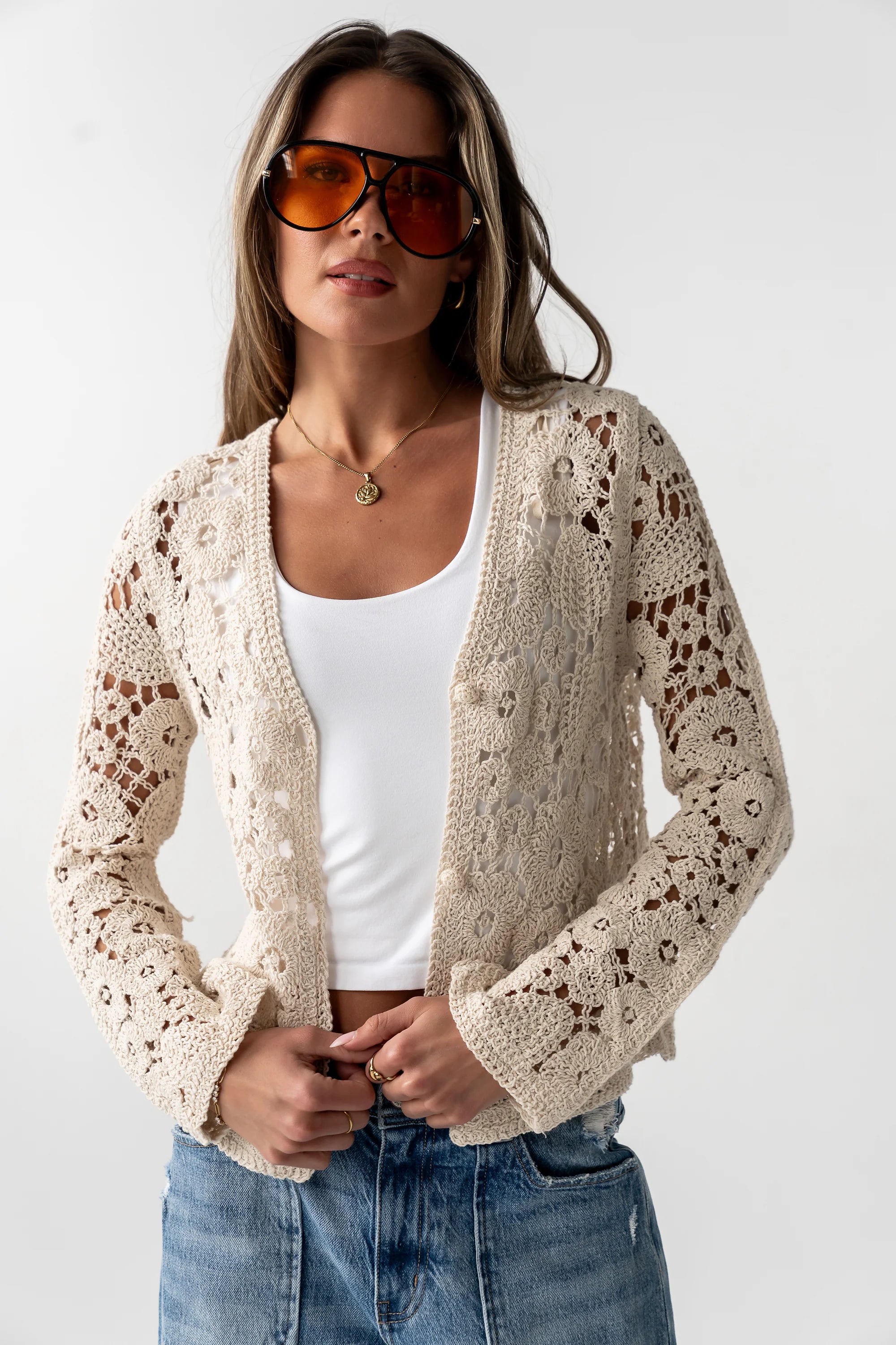Ziggy Crochet Cardigan