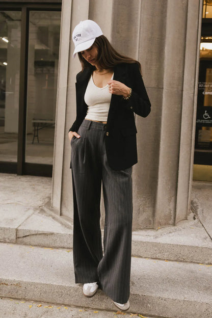 Crystal Blazer in Black FINAL SALE
