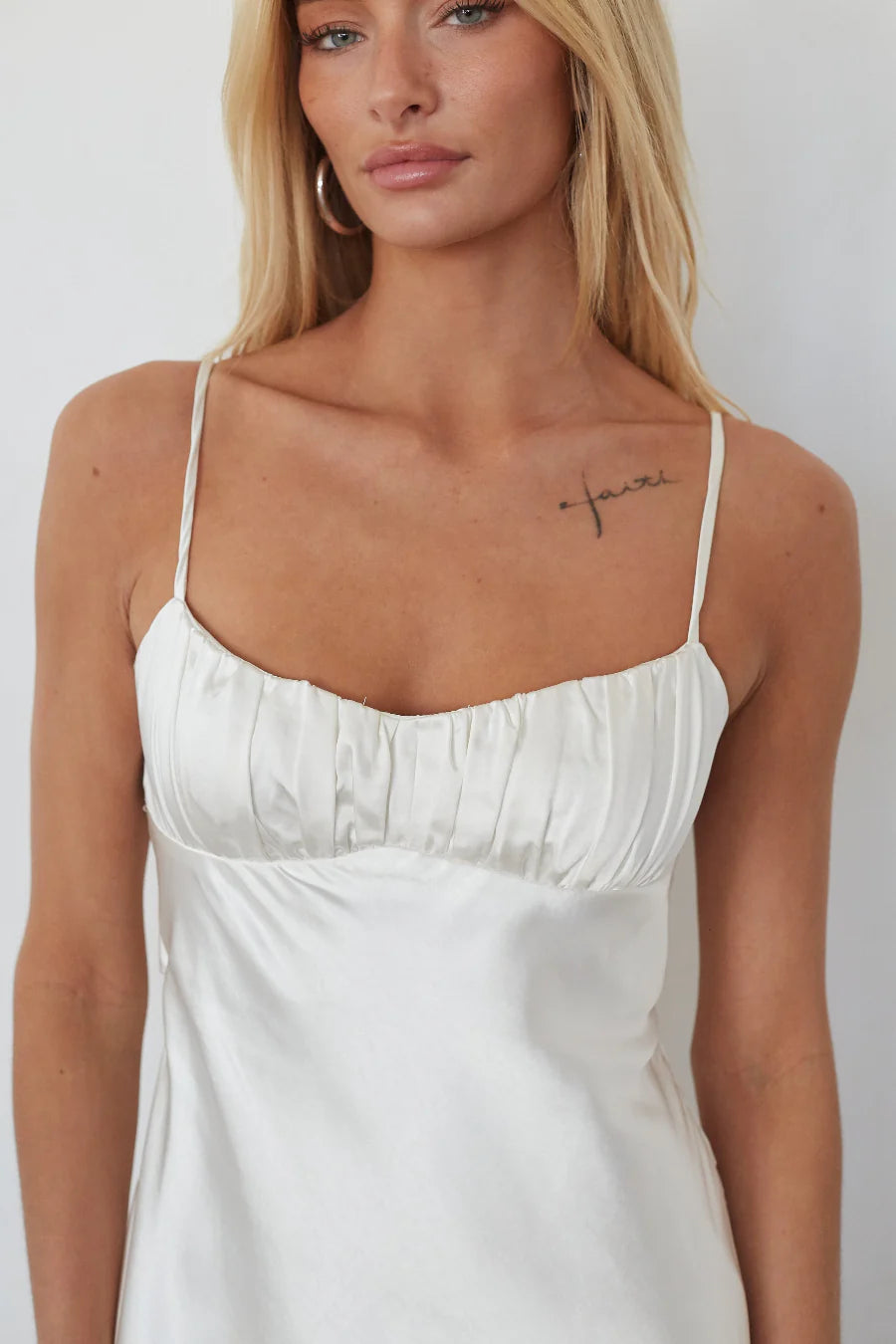 Ria Twist Back Mini Dress