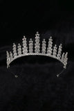 Silver Crystal Tiara For Women