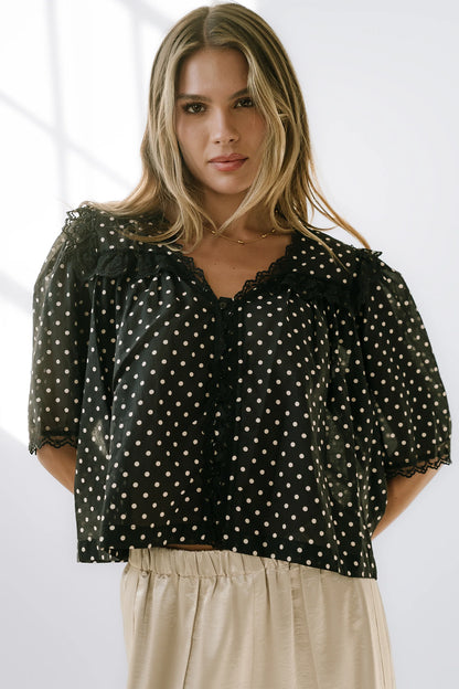 Blair Polka Dot Blouse