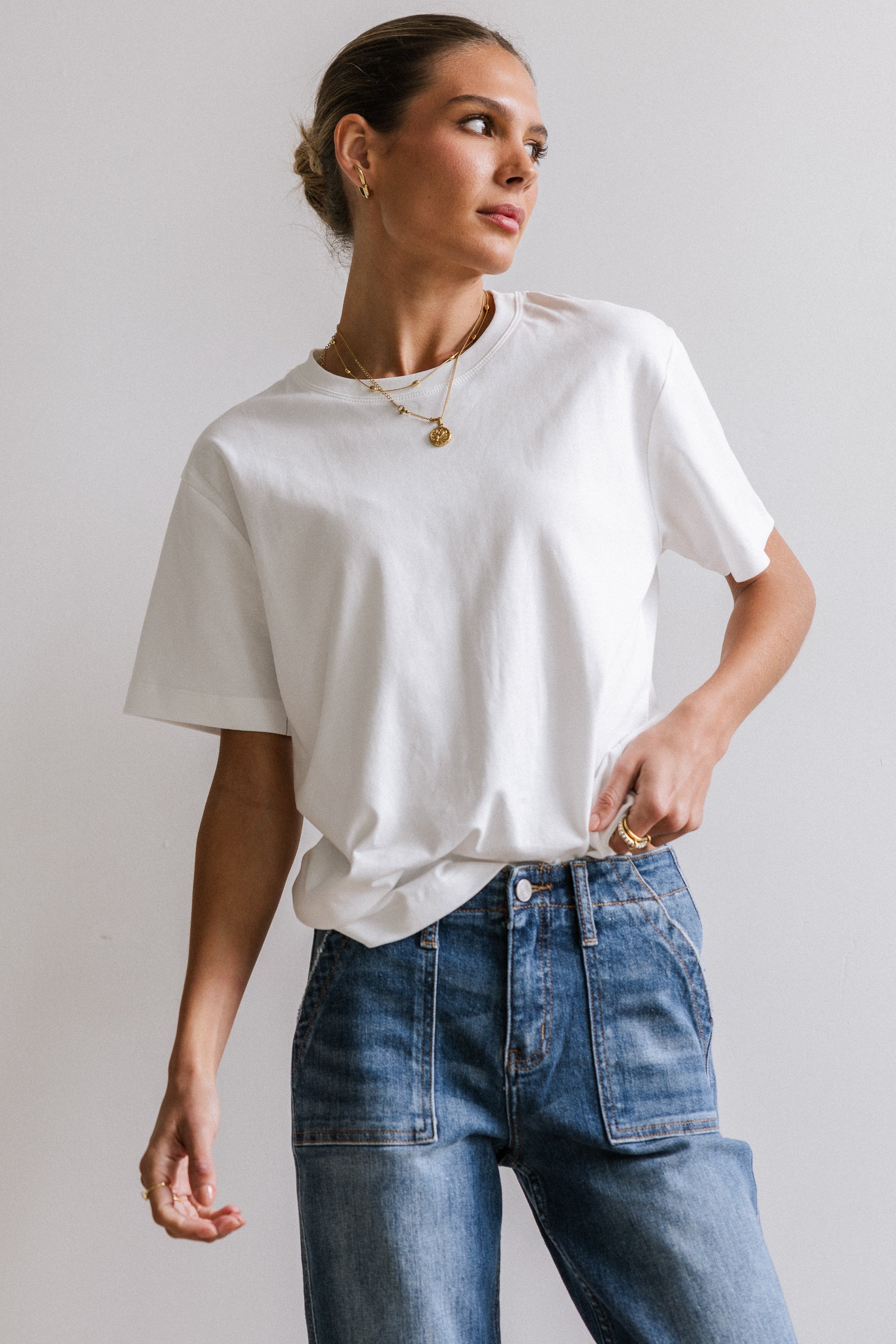 Chance Tee in White