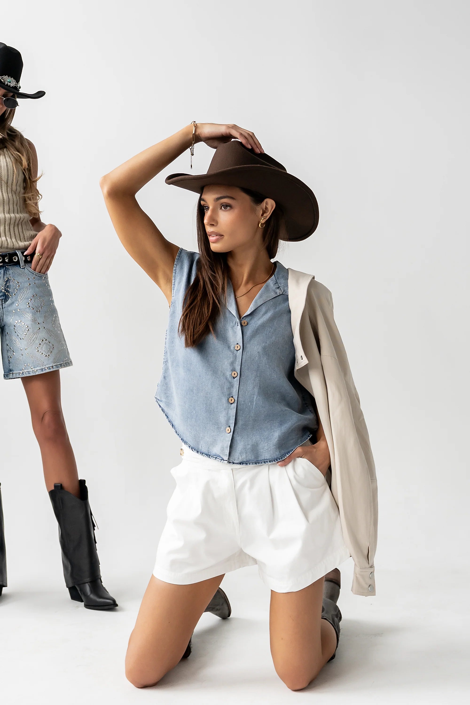 Selena Pleated Shorts