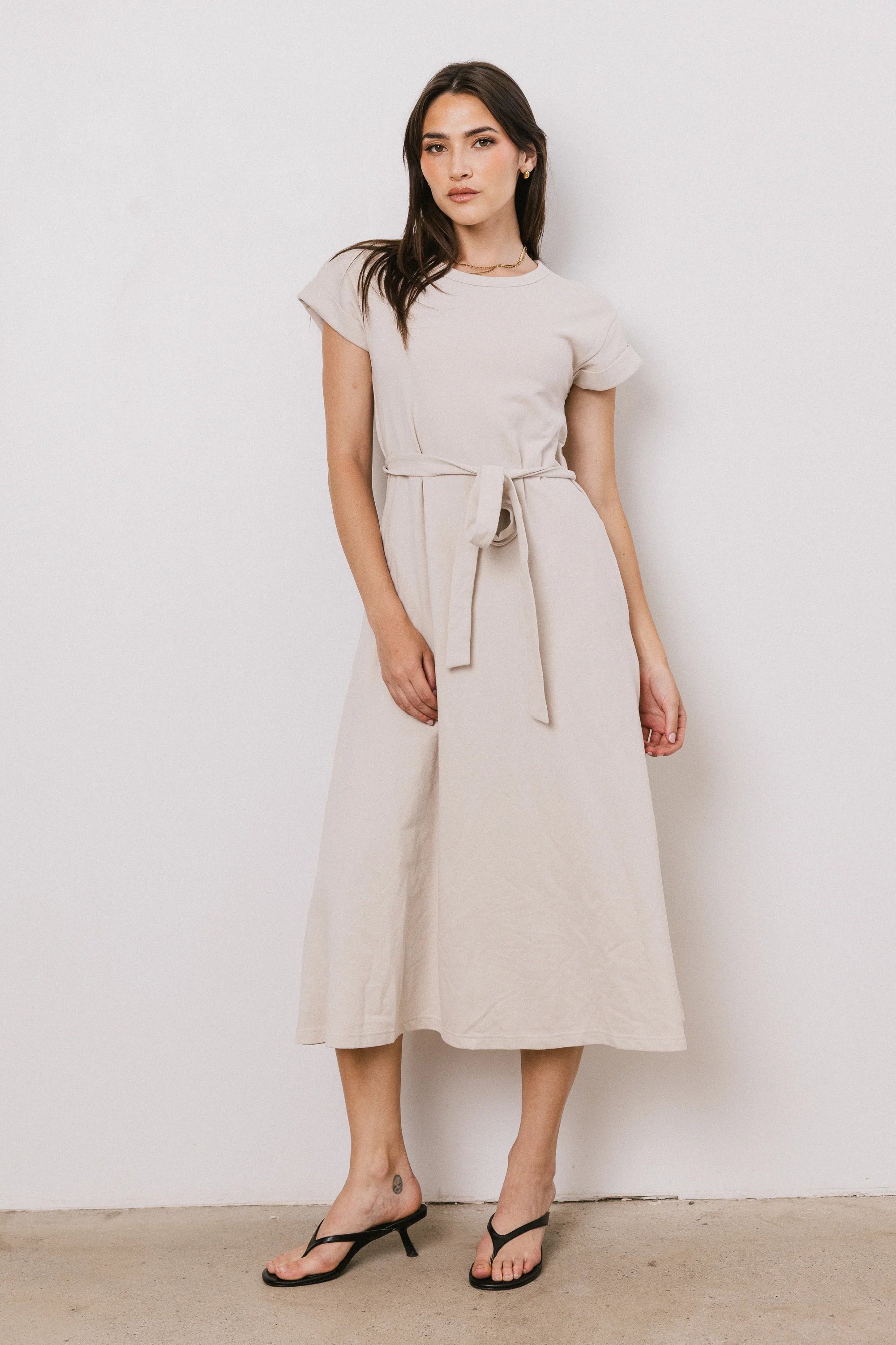 Saxton Maxi Dress in Bone FINAL SALE