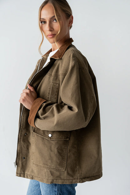 Mannie Oversized Chore Jacket FINAL SALE