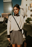 Junie Contrast Sweater FINAL SALE