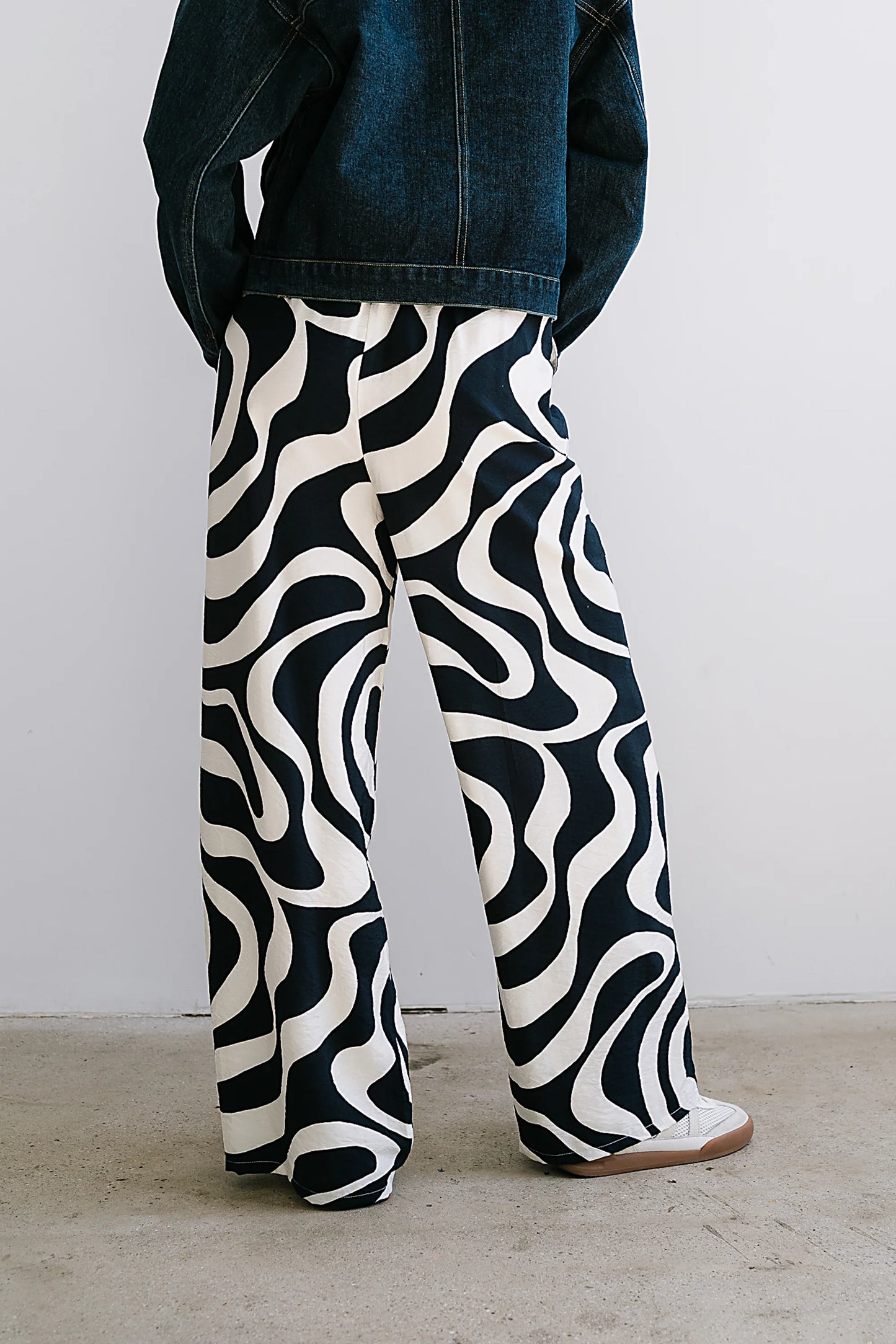 Remy Abstract Wide Leg Pants