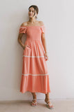 Joy Lace Trim Maxi Dress FINAL SALE
