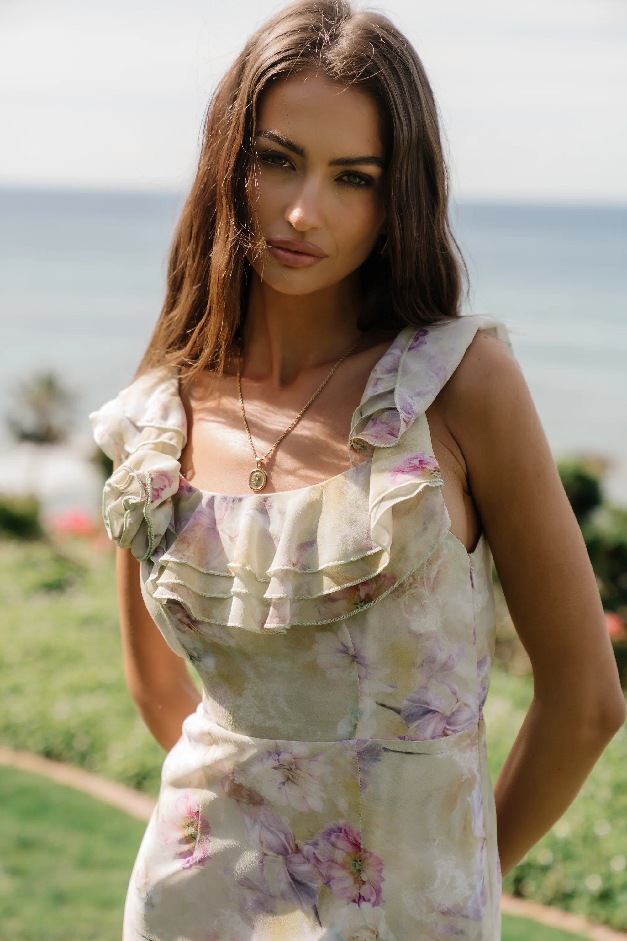 Halsey Floral Maxi Dress