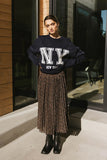 Pascal Pleated Floral Skirt FINAL SALE