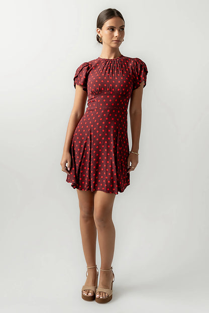 Brandy Polka Dot Mini Dress FINAL SALE