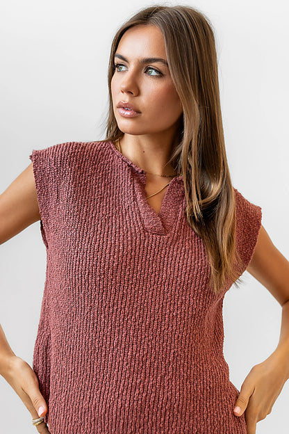 Aylin Sweater in Marsala FINAL SALE