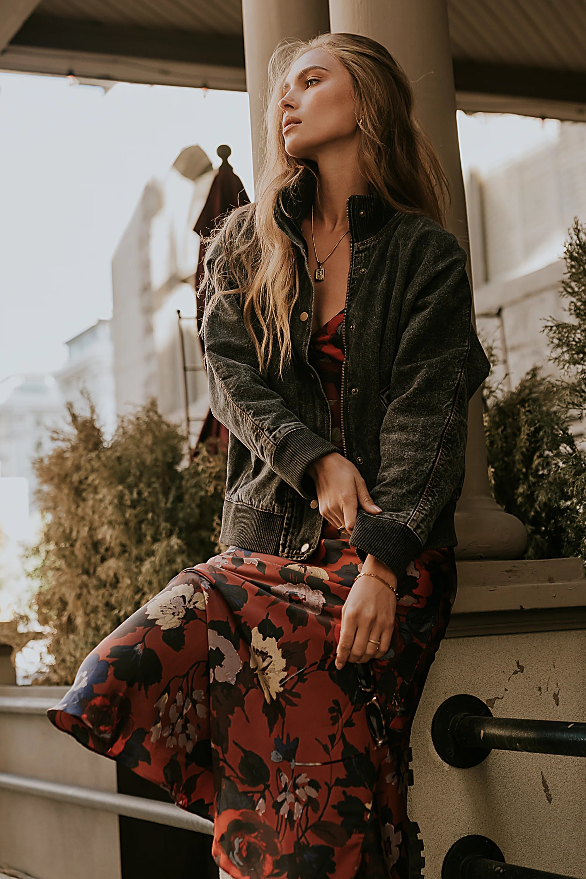 Jayne Floral Maxi Dress