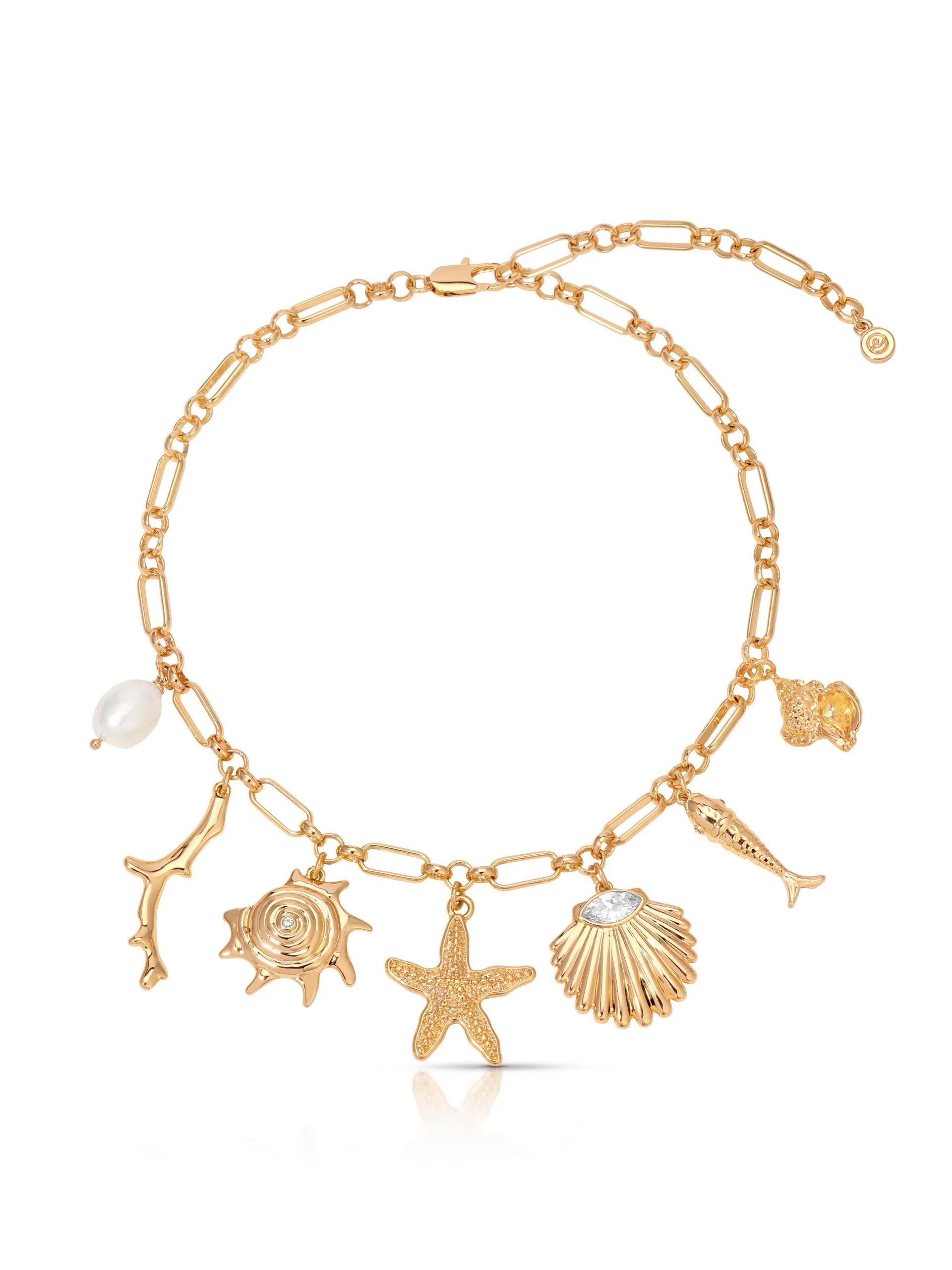 Oceanic Dreams Charm Necklace