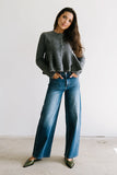 Ally Peplum Sweater FINAL SALE