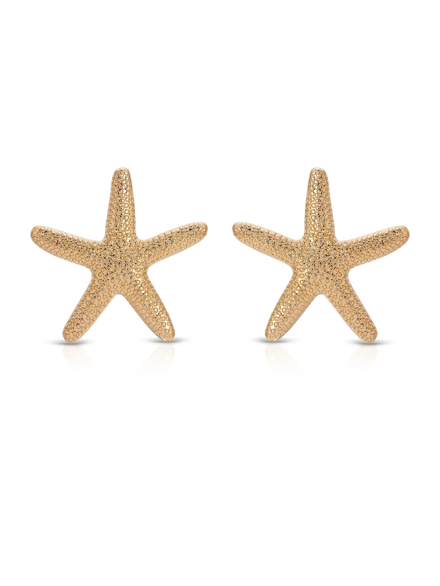 Statement Starfish Stud Earrings